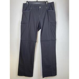 Womens Kuhl Sz 14 Convertible Cliffside Hiking Walking Sports Athleisure Pants